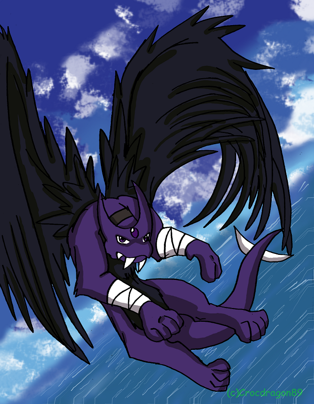 Fly High My Dark Angel by crocdragon89