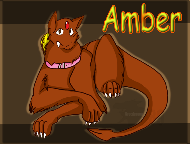 Amber by crocdragon89