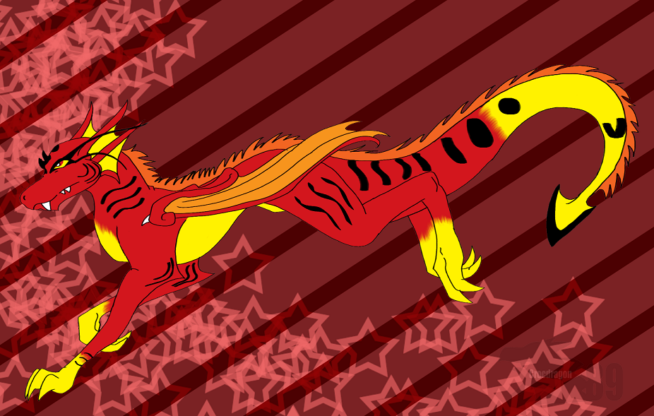 Zienn The Dragon Zeon by crocdragon89