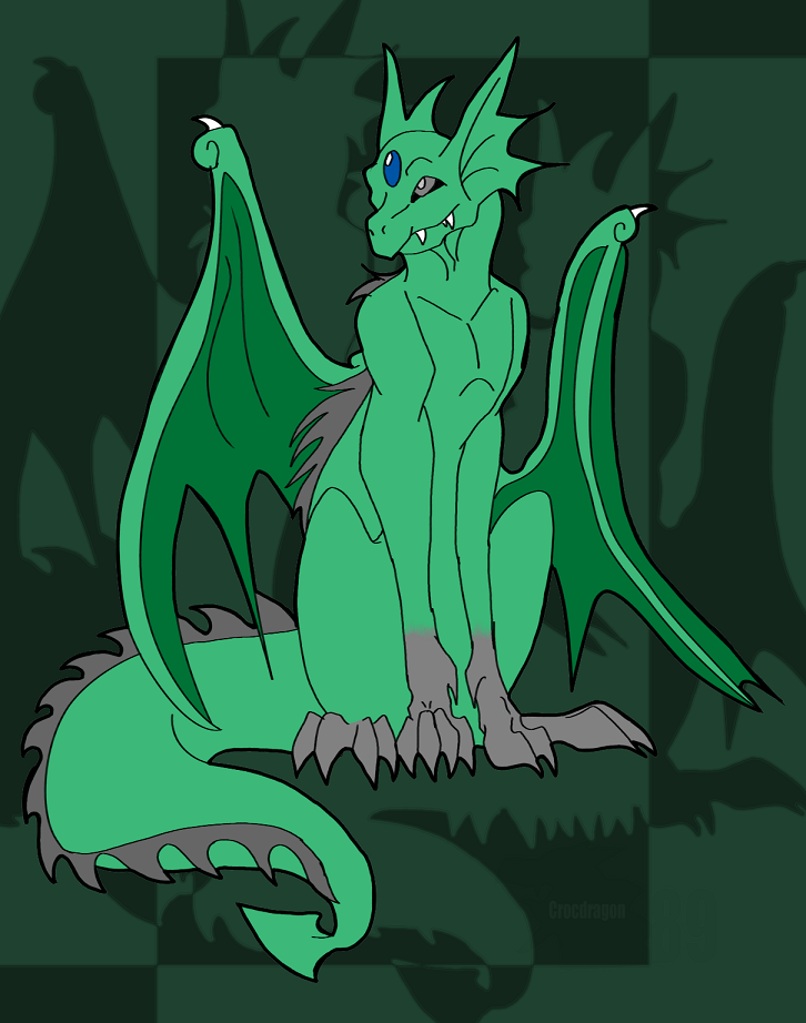 Jake The Dragon Zeon by crocdragon89