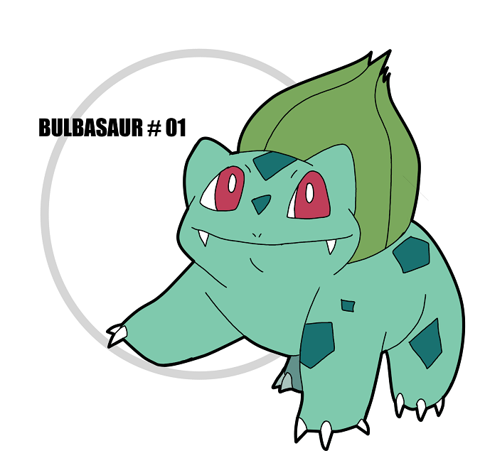BULBASAUR #01 by crocdragon89