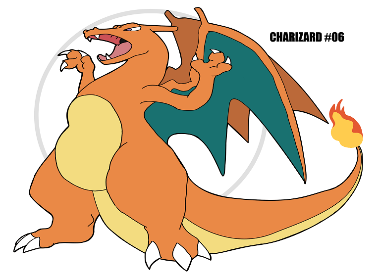 CHARIZARD #06 by crocdragon89
