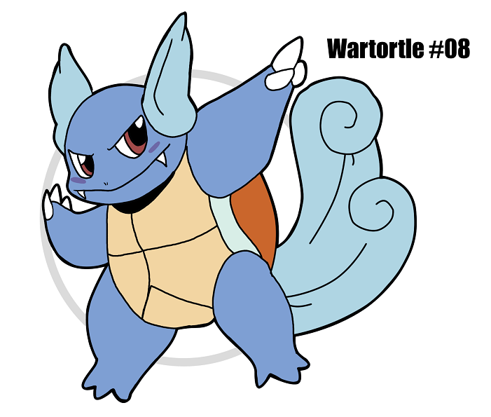 WARTORTLE #08 by crocdragon89