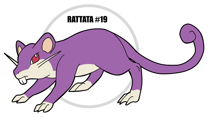 RATTATA #19 by crocdragon89