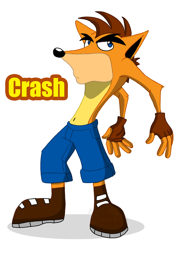 Crash Bandicoot by crocdragon89