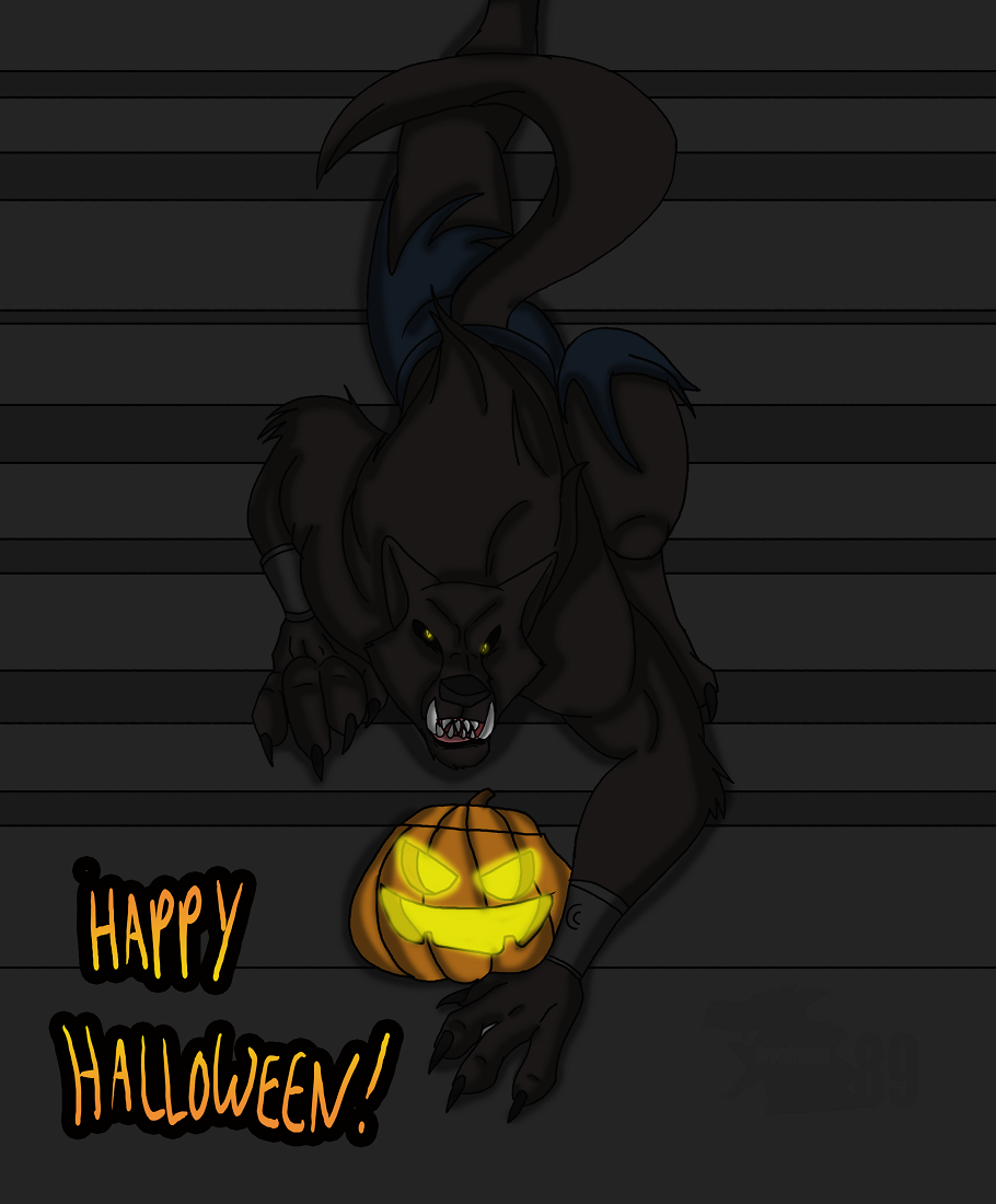 Happy Halloween by crocdragon89