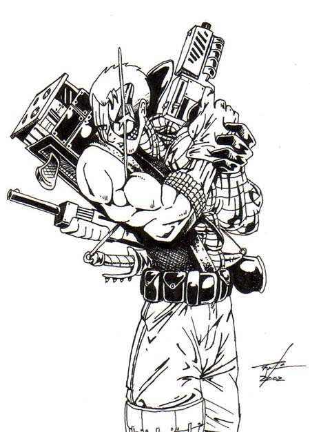 Cable- This is my rifle, this is my gun... by crusifer