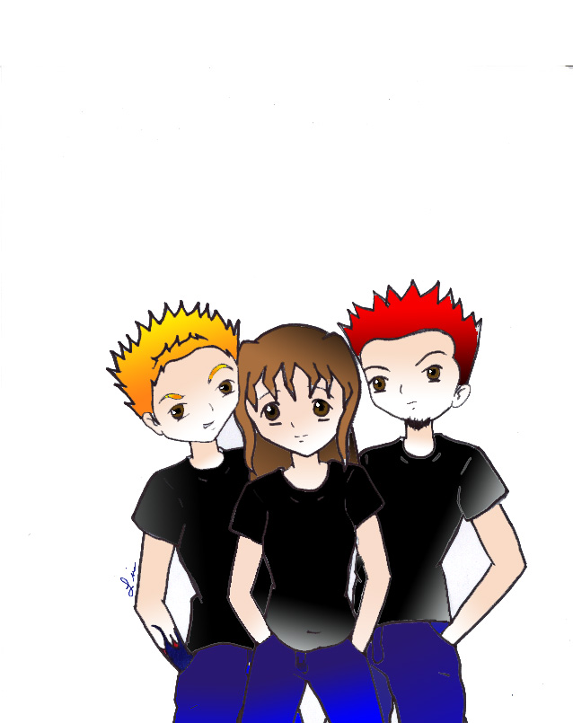 Chester, Deidre, and Mike ( colored ) by crystal_angel_breeze