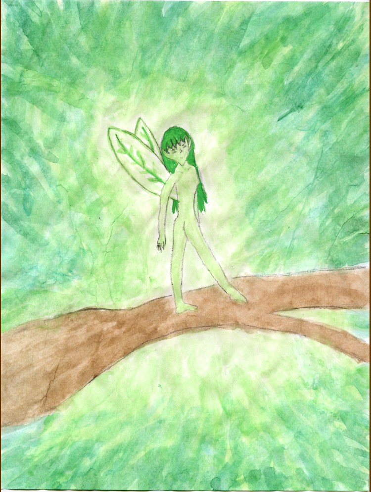 Green Fairy by crystaldream