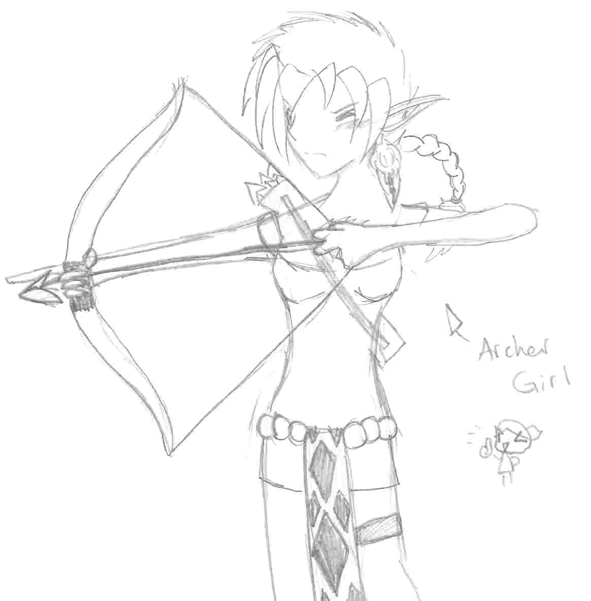 Archer girl by cutiepoo299