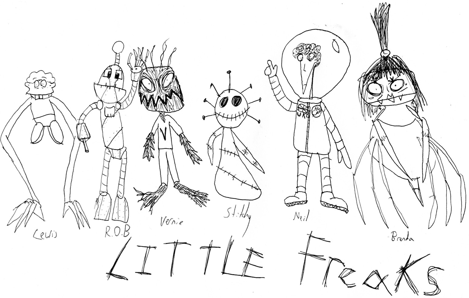 Little Freaks. by cybus443