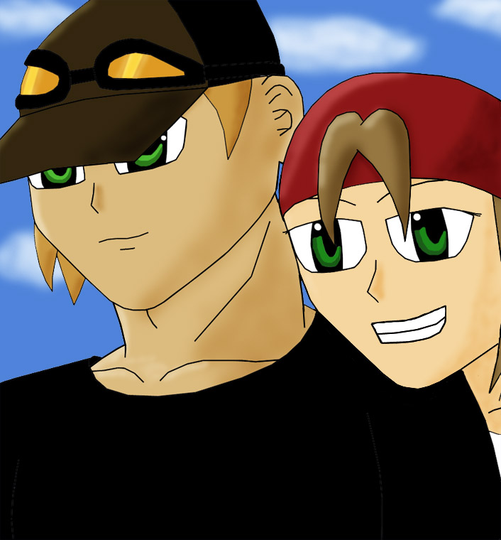 The Cap People (With Background) :o by DBZVidel