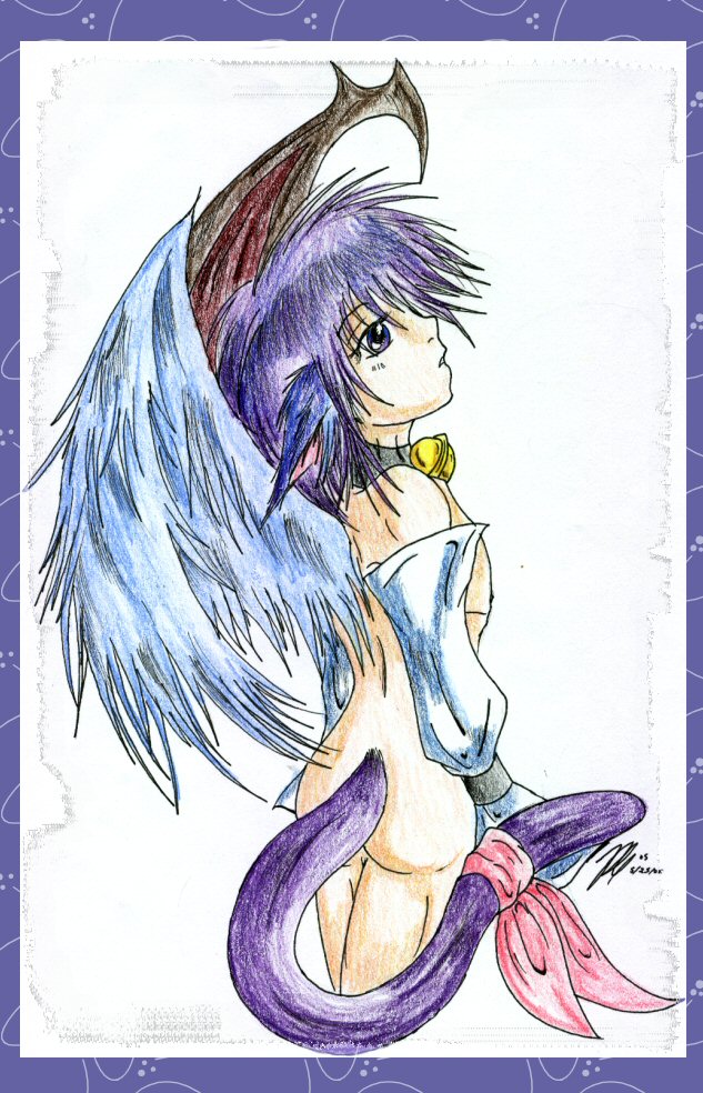 ::Angelic Demonic Neko:: by DC_wyverx