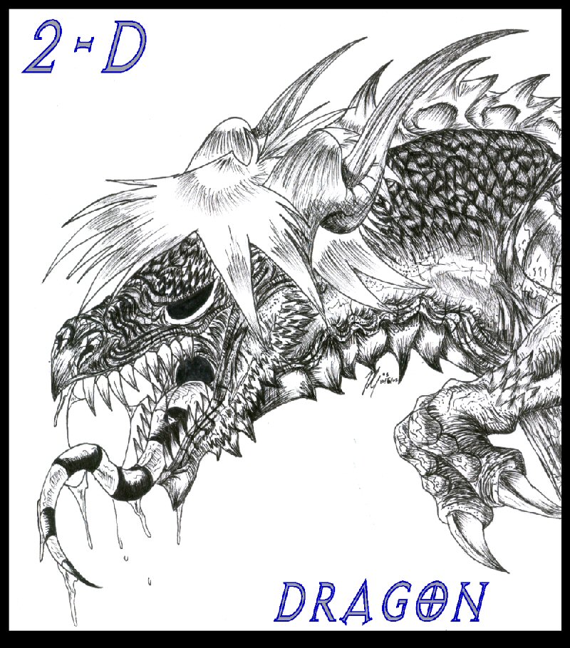 -:2D Dragon:- by DC_wyverx
