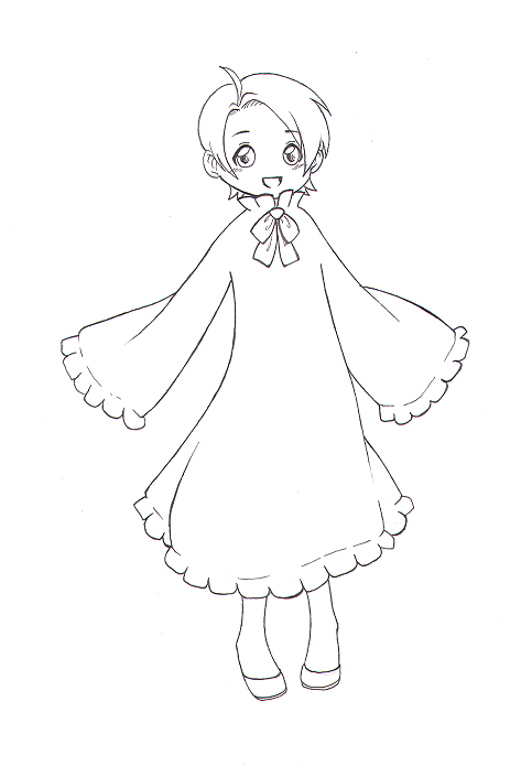 Lil America-kun by DG-sama