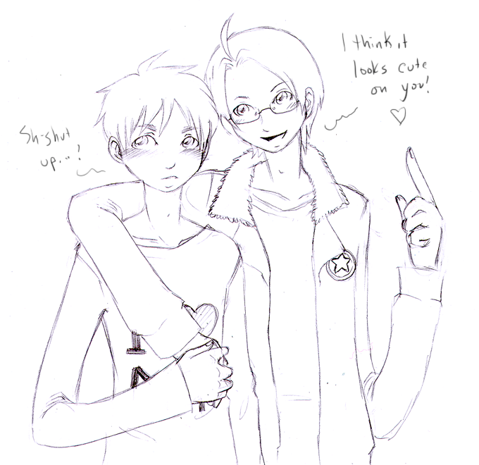 Arthur and Alfred by DG-sama