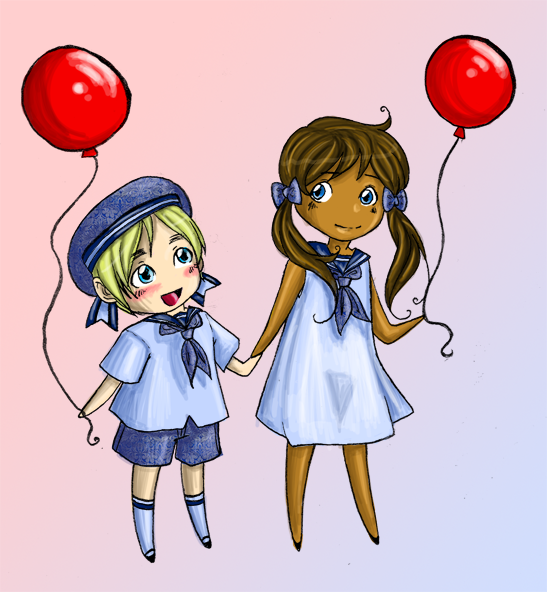 Happy Red Balloons! by DG-sama