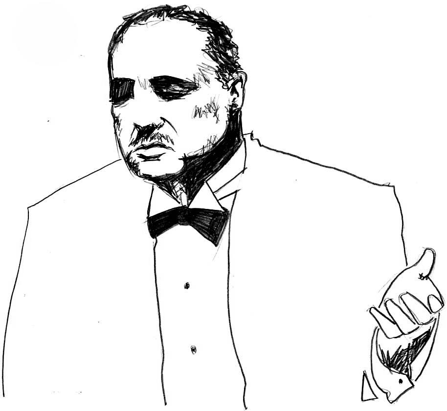 Don Corleone by DKillustrator