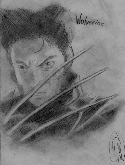 Wolverine Scetch by DMHveggie