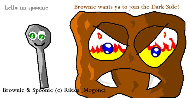 Brownie & Spoonie by DaWolff