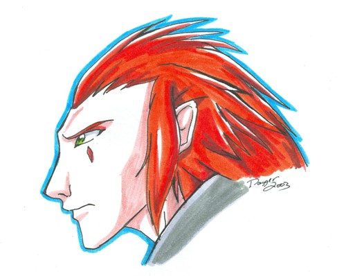KH2 Red Haired guy by Dagger