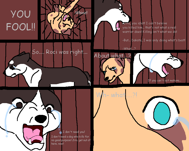 very crappy comic by Dakota0090
