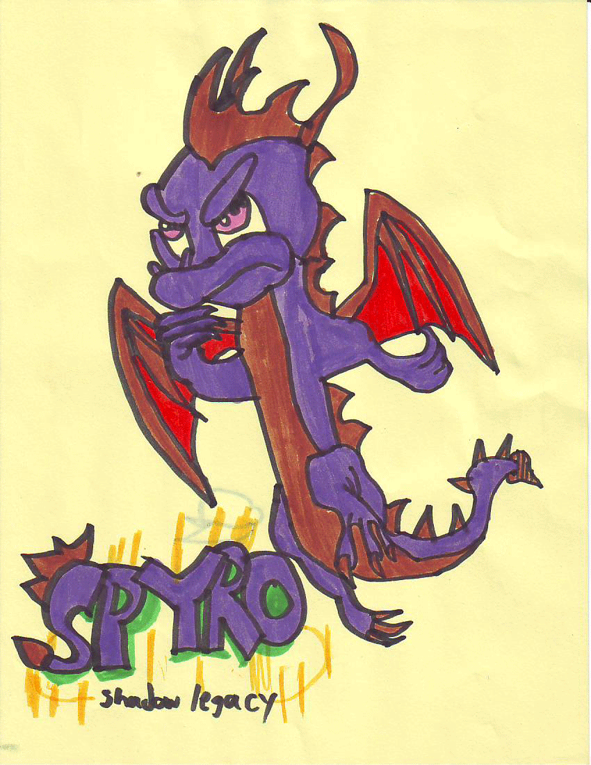 Spyro the Dragon by Damas