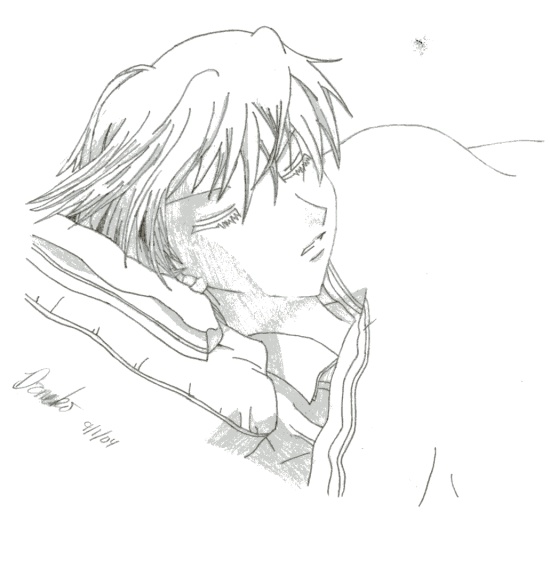 Sleeping Yuki by Daneko