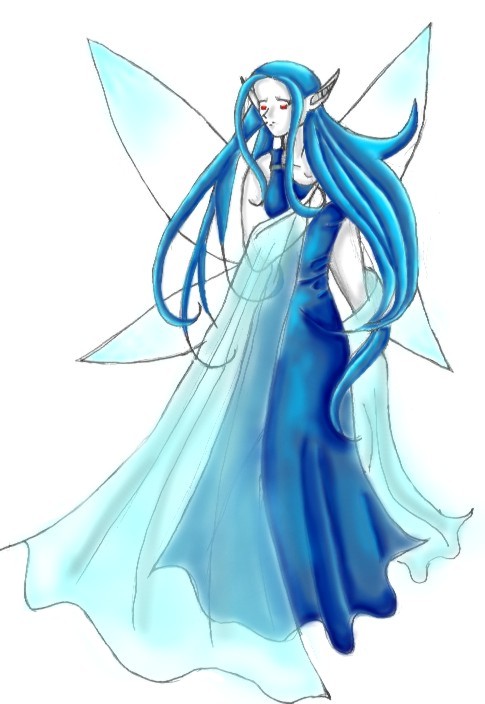 Water Elemental Fairy by DaniSm