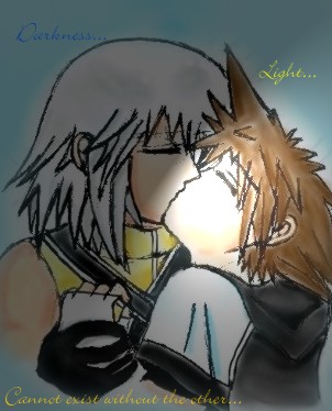 Riku and Sora(WARNING YAOI boyxboy relationship) by DaniSm