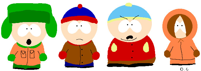 South Park Boys by Danieeu