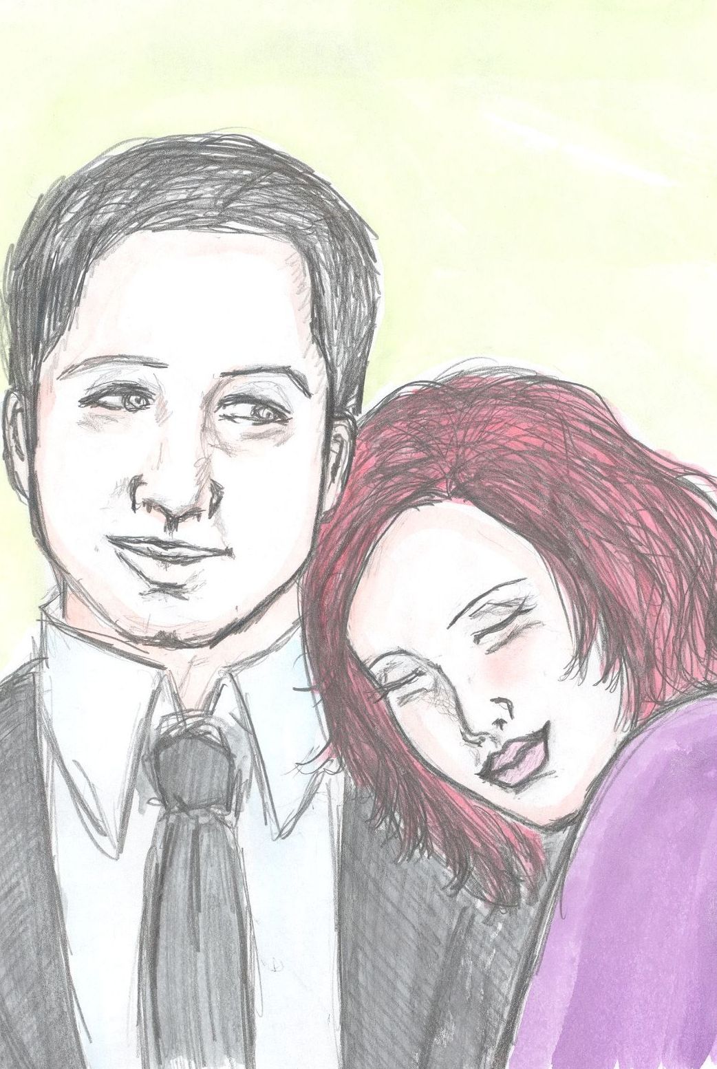 Mulder/scully by DannyH