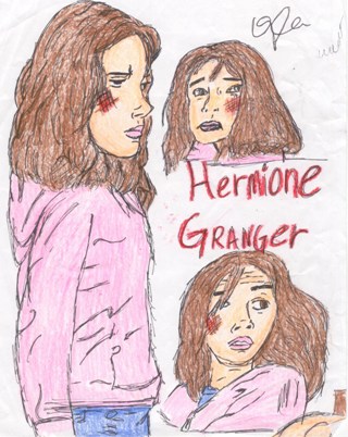 Hermione is mad!!!! (and scared) by Dannyandharryaremine333