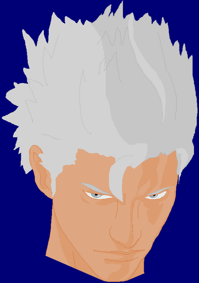 Binary Pen Portrait Vergil by DanteVergilLoverAR