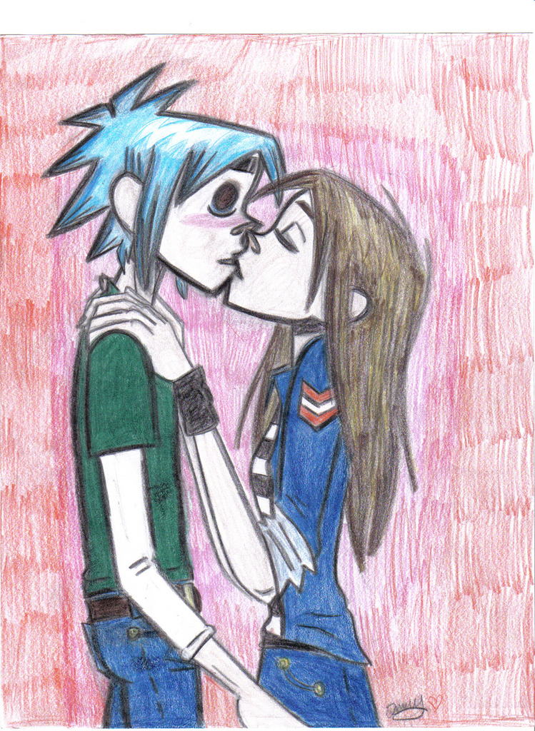 Me and 2-D by DanyTheFallenAngel