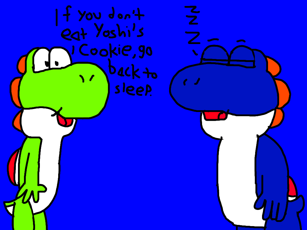 Yoshi's Cookie - Sleepy by Dariusman143