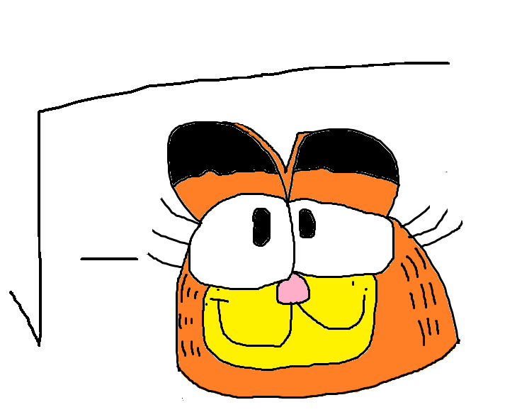 Square Root of Minus Garfield Face by Dariusman143