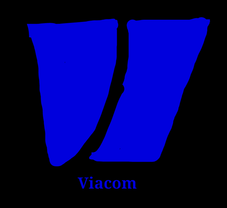 Viacom Logo with Viacom Text by Dariusman143