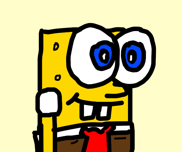 Big-Eyed SpongeBob by Dariusman143