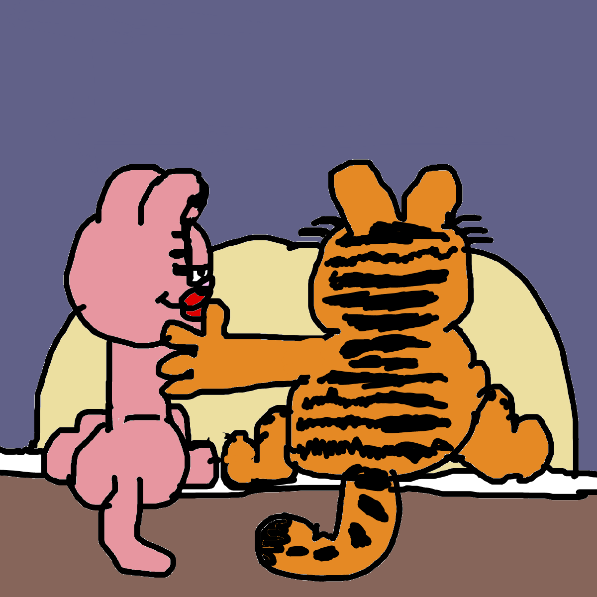 Garfield and Arlene by Dariusman143