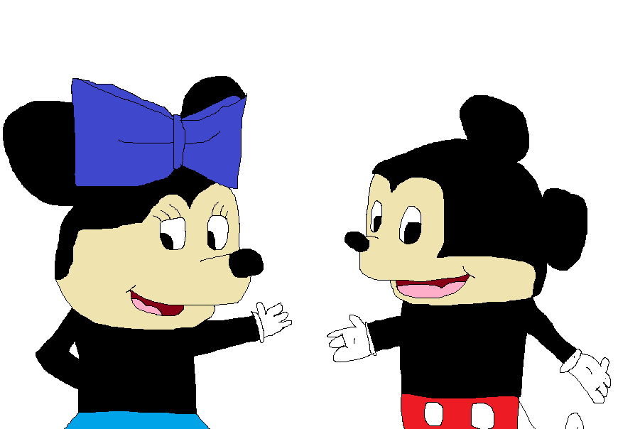 Mickey and Minnie Mouse by Dariusman143
