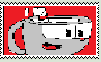 Cuphead Stamp by Dariusman143