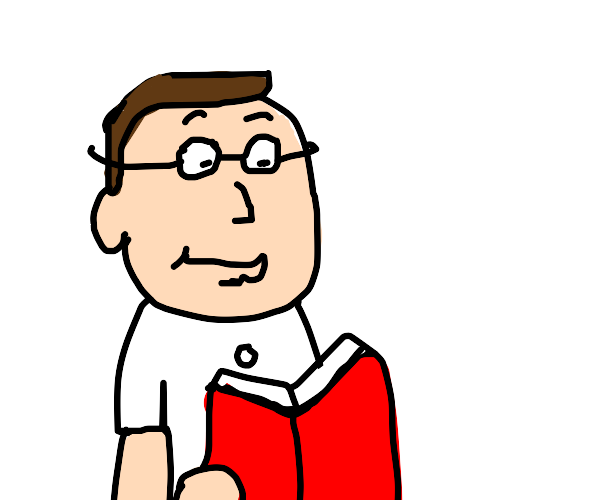 Peter Griffin reads a Book by Dariusman143