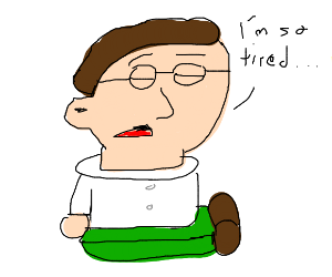 Tired Peter Griffin by Dariusman143
