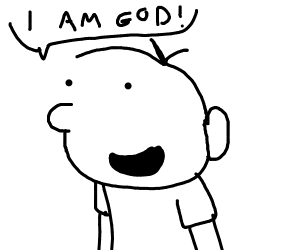 Greg Heffley claims to be God by Dariusman143