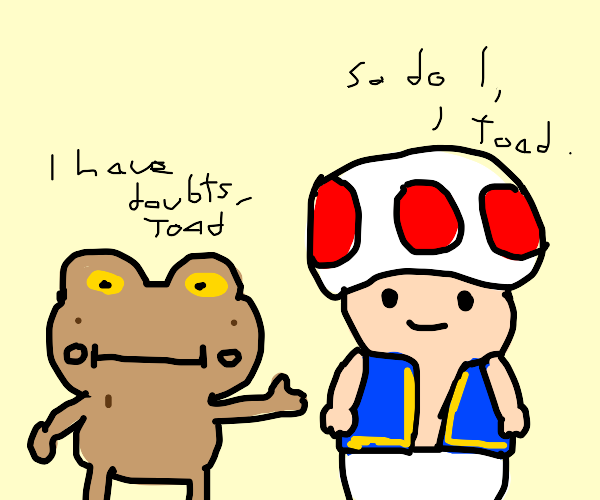Toads have Doubts by Dariusman143