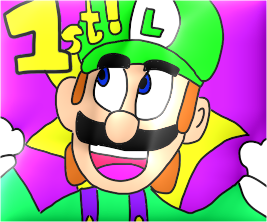 luigi wins by Dariusman143