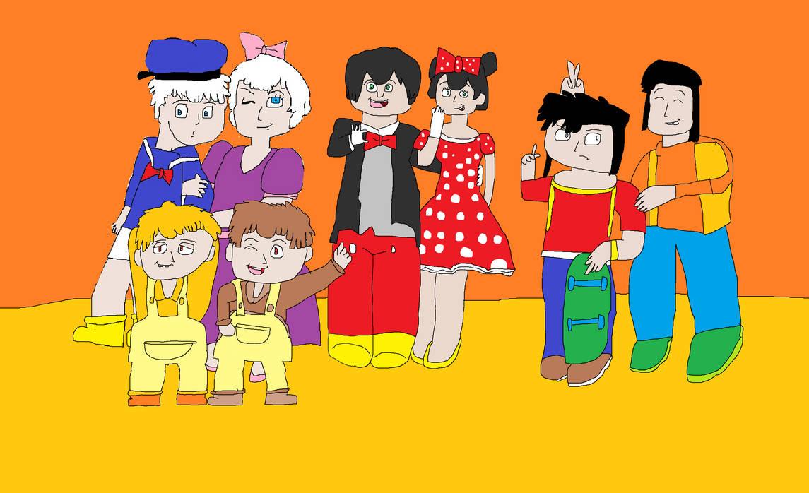 mickey mouse and friends by Dariusman143