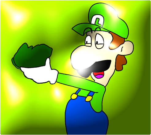 Luigi with kettyce by Dariusman143