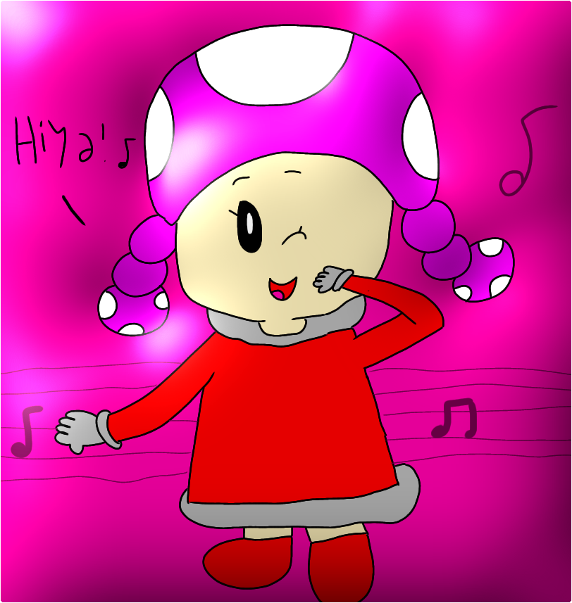 Merry Christmas from Toadette (2025) by Dariusman143